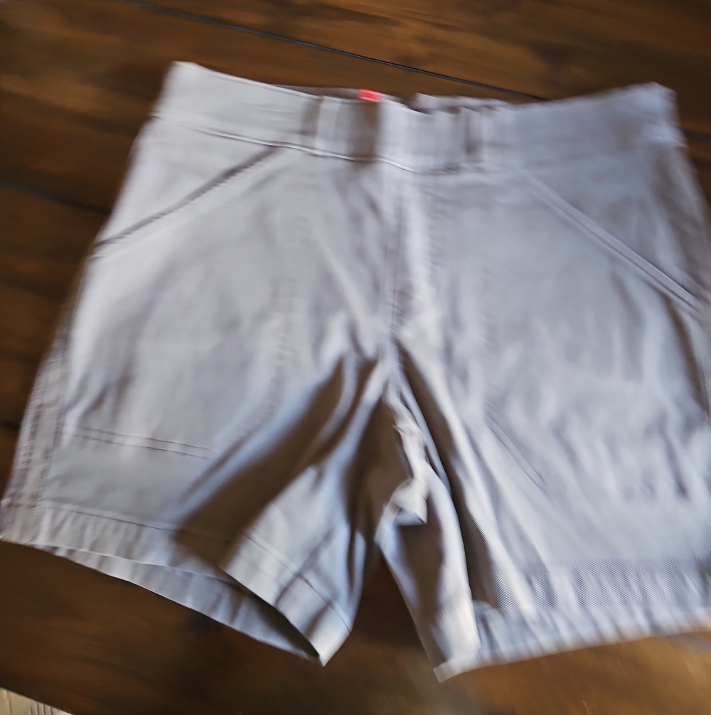 SPANX High-Waist Performance Shorts in Brown